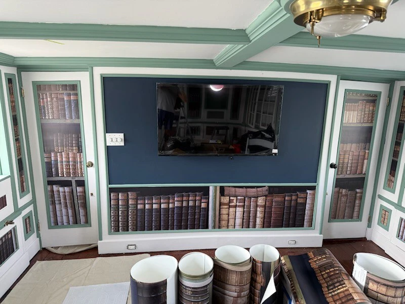Residential wallpaper installation service in Denver, CO